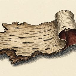 An icon of a sheet of birch bark.