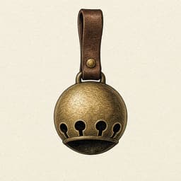 An icon of a sleigh bell.