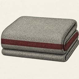 An icon of a folded blanket.