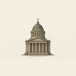 An icon of a domed legislature.